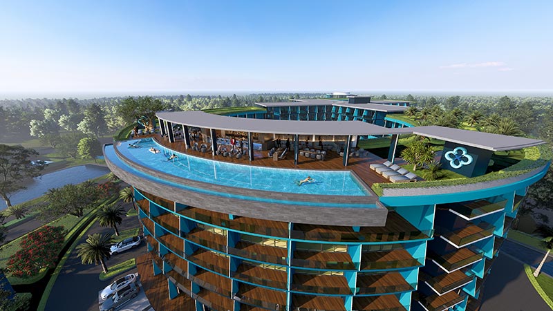 Oasis Skypool and Bar